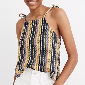 Madewell Tie Shoulder Tank top
